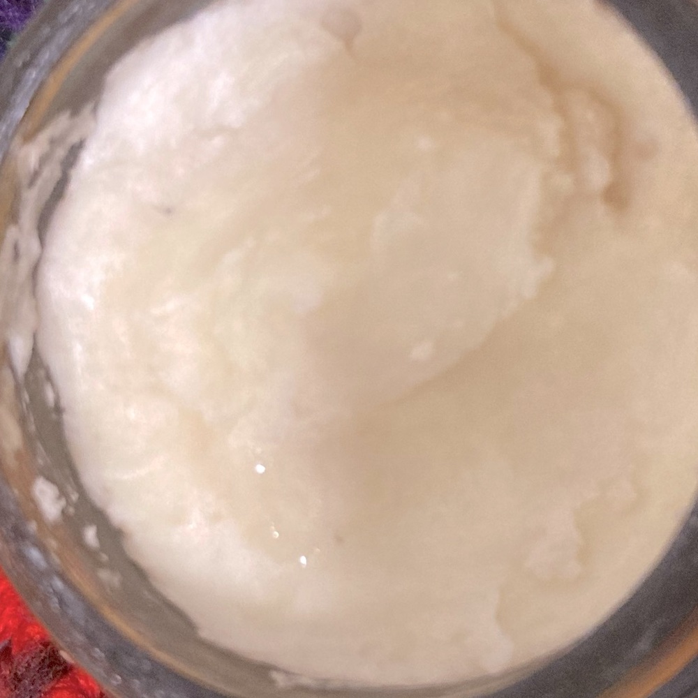 Cream White Homemade Vanilla Cocoa Body Butter